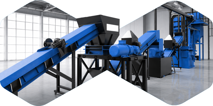 Aluminium scrap processing and recycling equipment